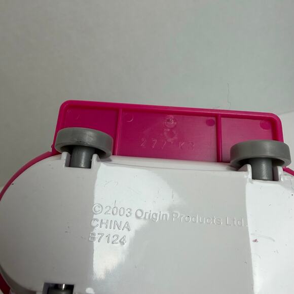 Vintage Polly Pocket Magnetic Flower Cart Trolley 2003 Set - Picture 7 of 7